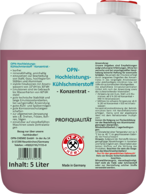 OPN-Maintenance Oil Spray - OPN-CHEMIE GMBH