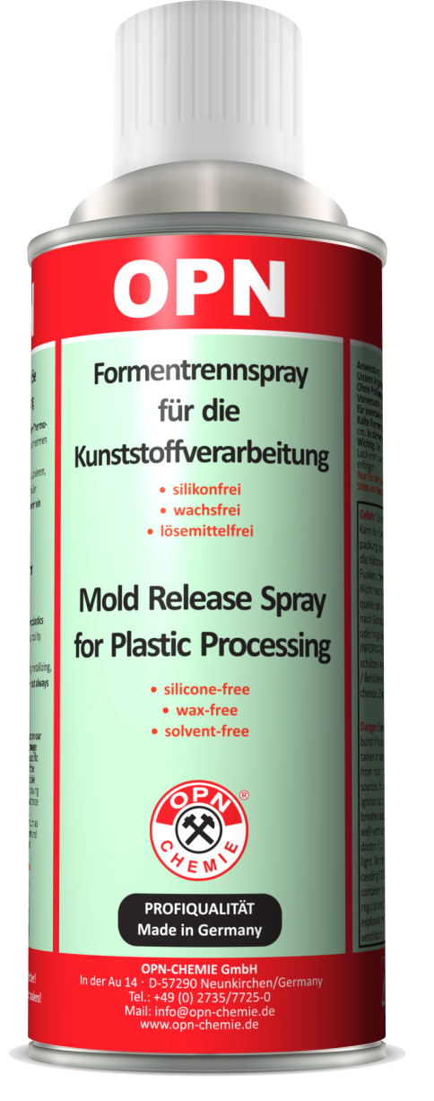 OPN- Mold Release Spray for Plastic Processing - OPN-CHEMIE GMBH