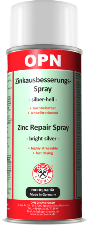 OPN-Zinc Repair Spray - bright silver -
