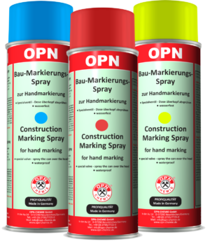 OPN-Construction Marking Spray <br> Normal- Luminous-colors