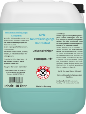 OPN-Neutral Cleaning Concentrate (10 L)